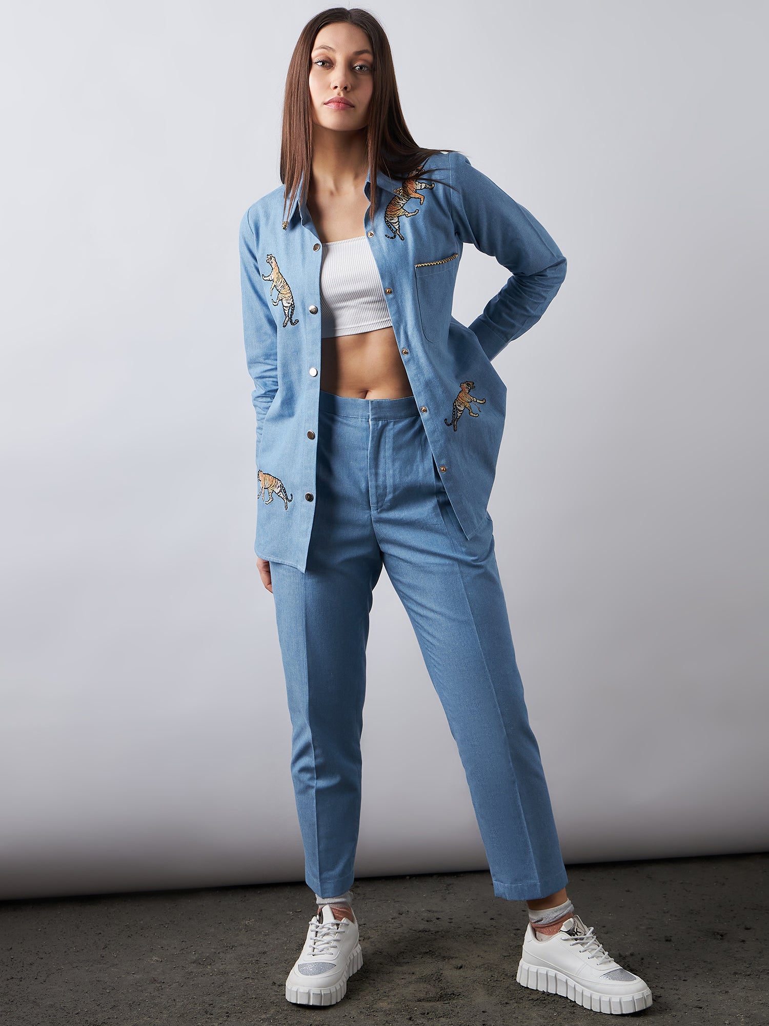 BlIssful Blue Denim Co-Ords