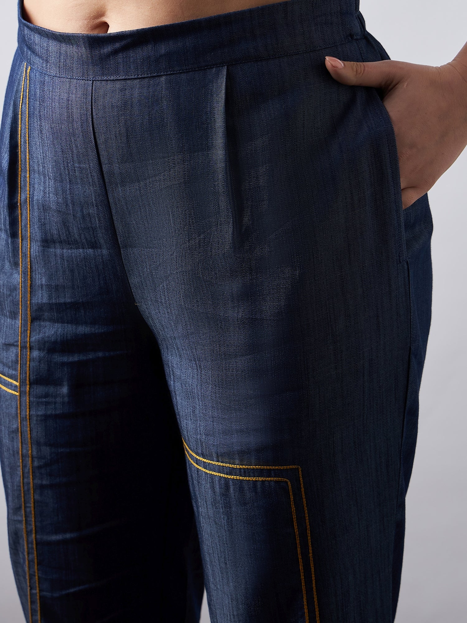 Dark Blue Denim Co-Ords Sets