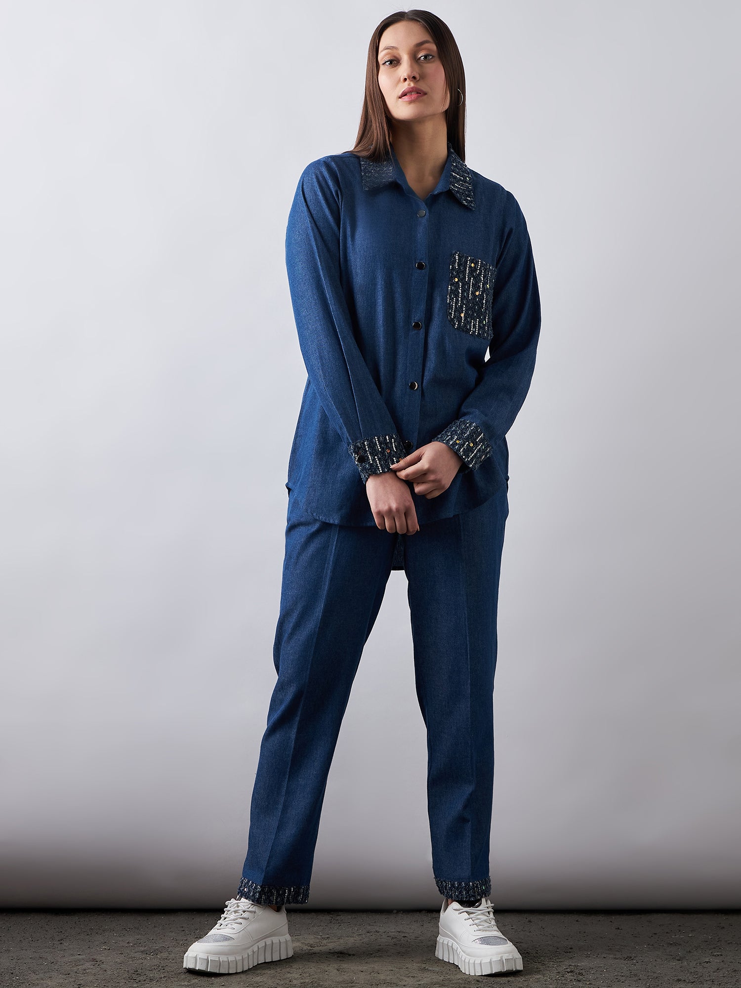 BlueBerry Denim Co-Ords