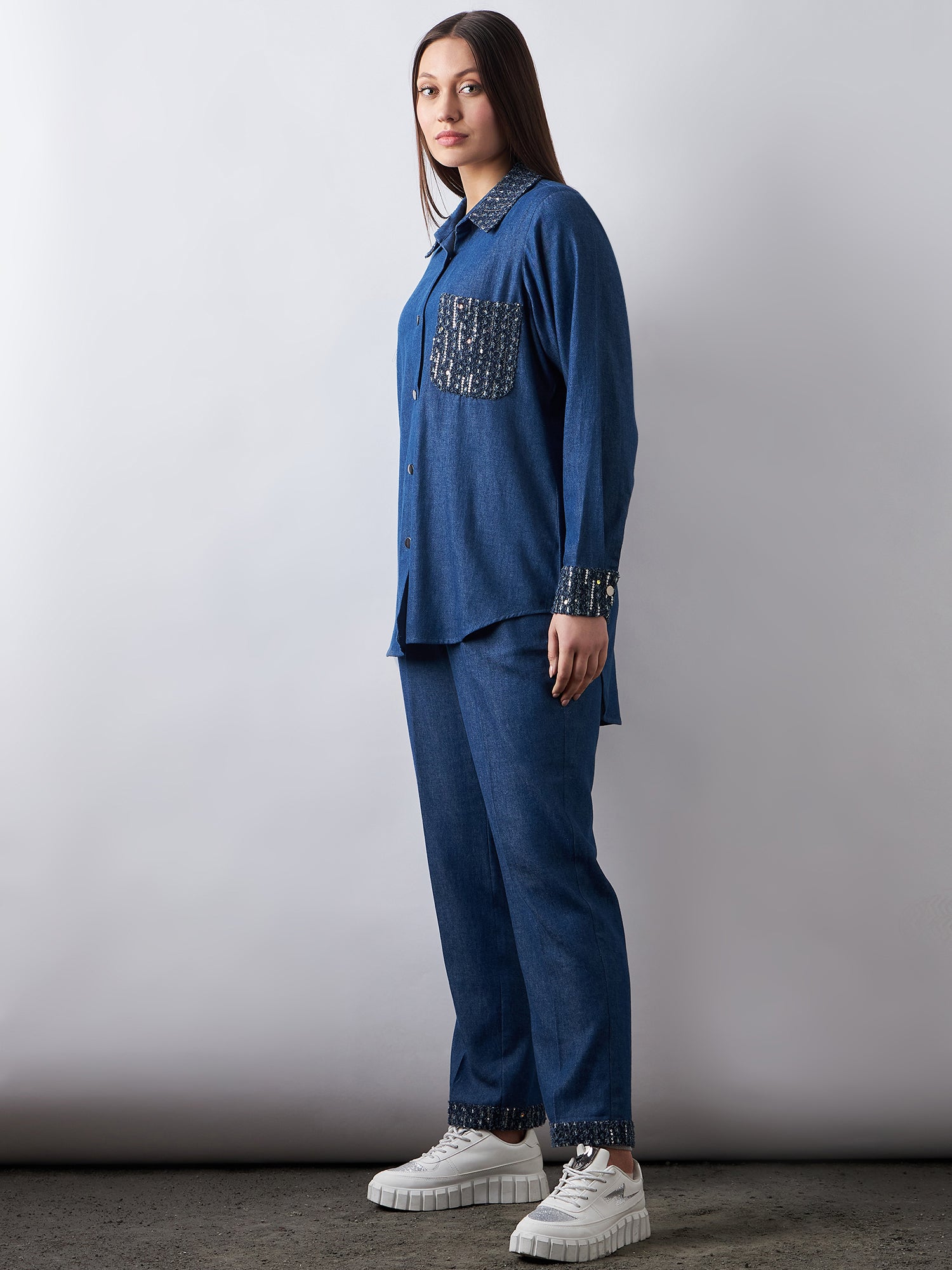 BlueBerry Denim Co-Ords