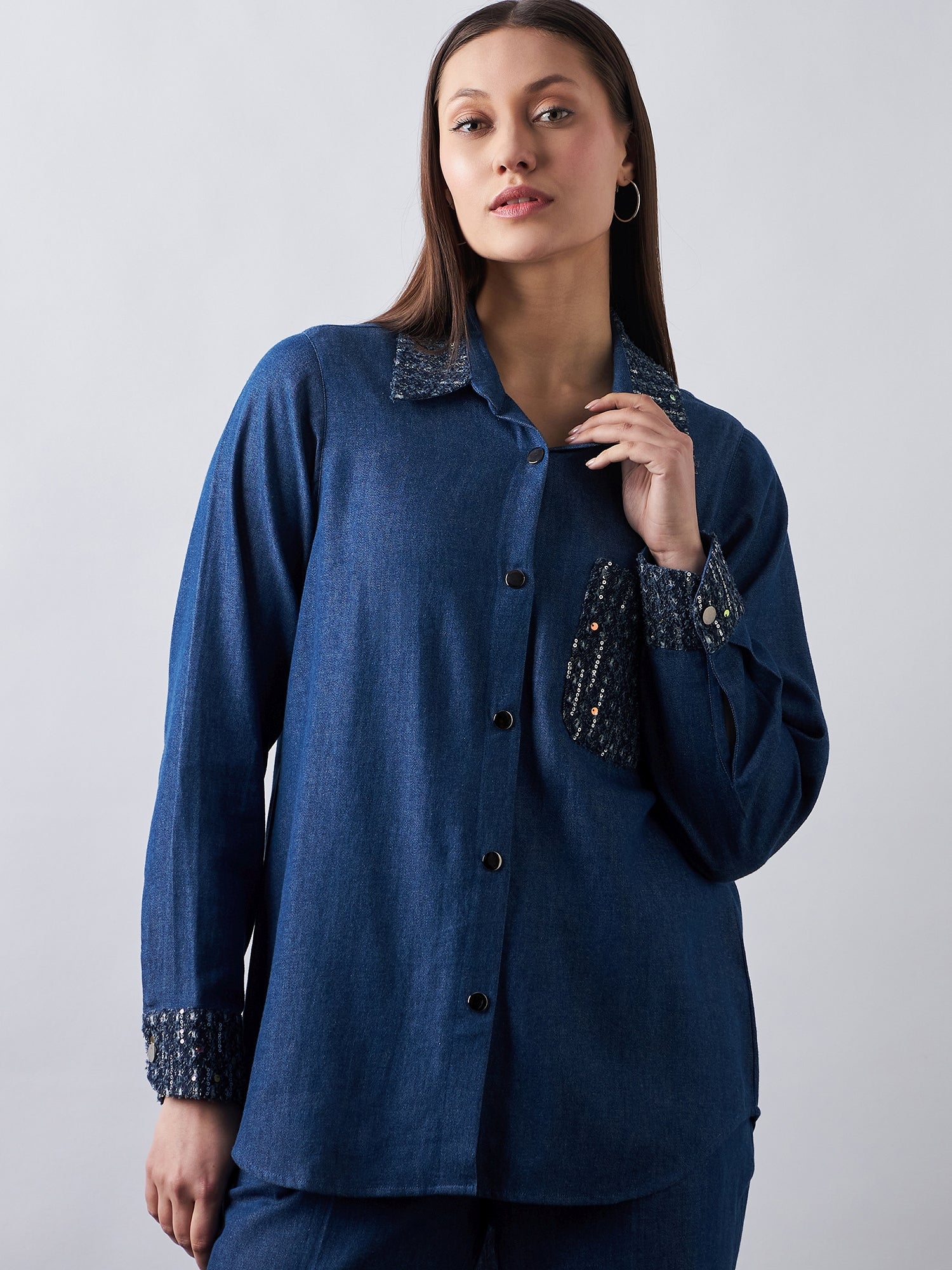 BlueBerry Denim Co-Ords