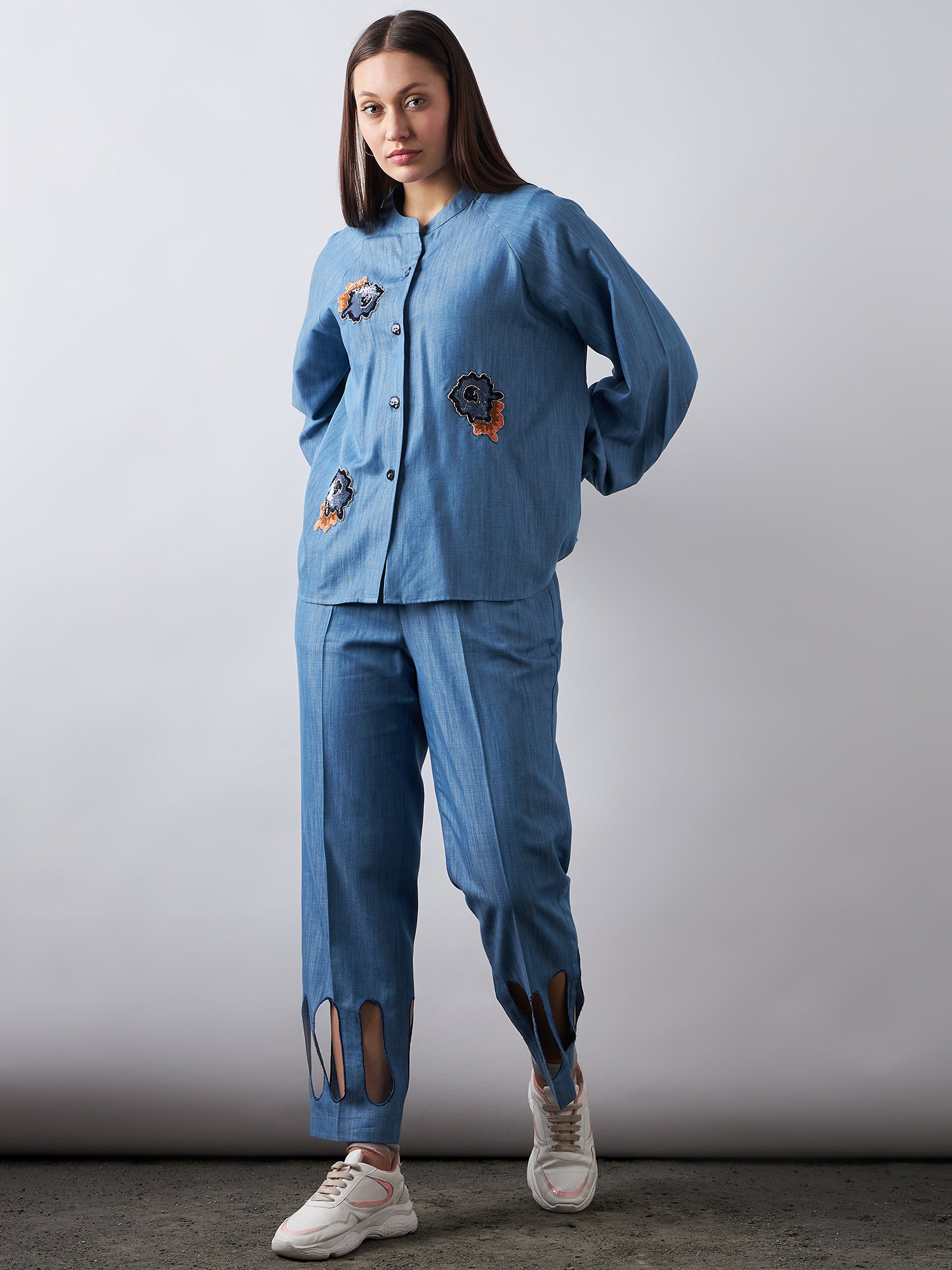 Blue Babe Denim Co-Ords Sets