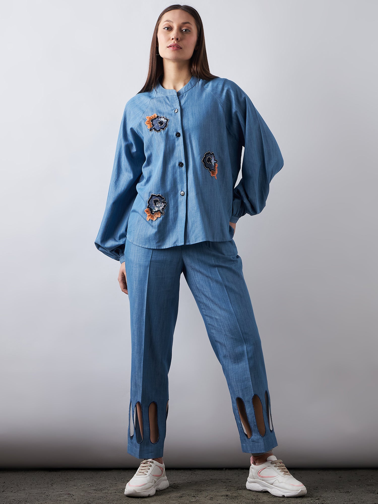 Blue Babe Denim Co-Ords Sets