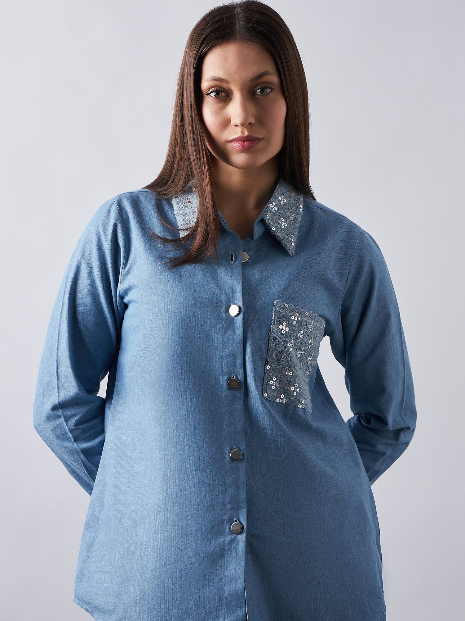 Blissful Blue Denim Co-Ords