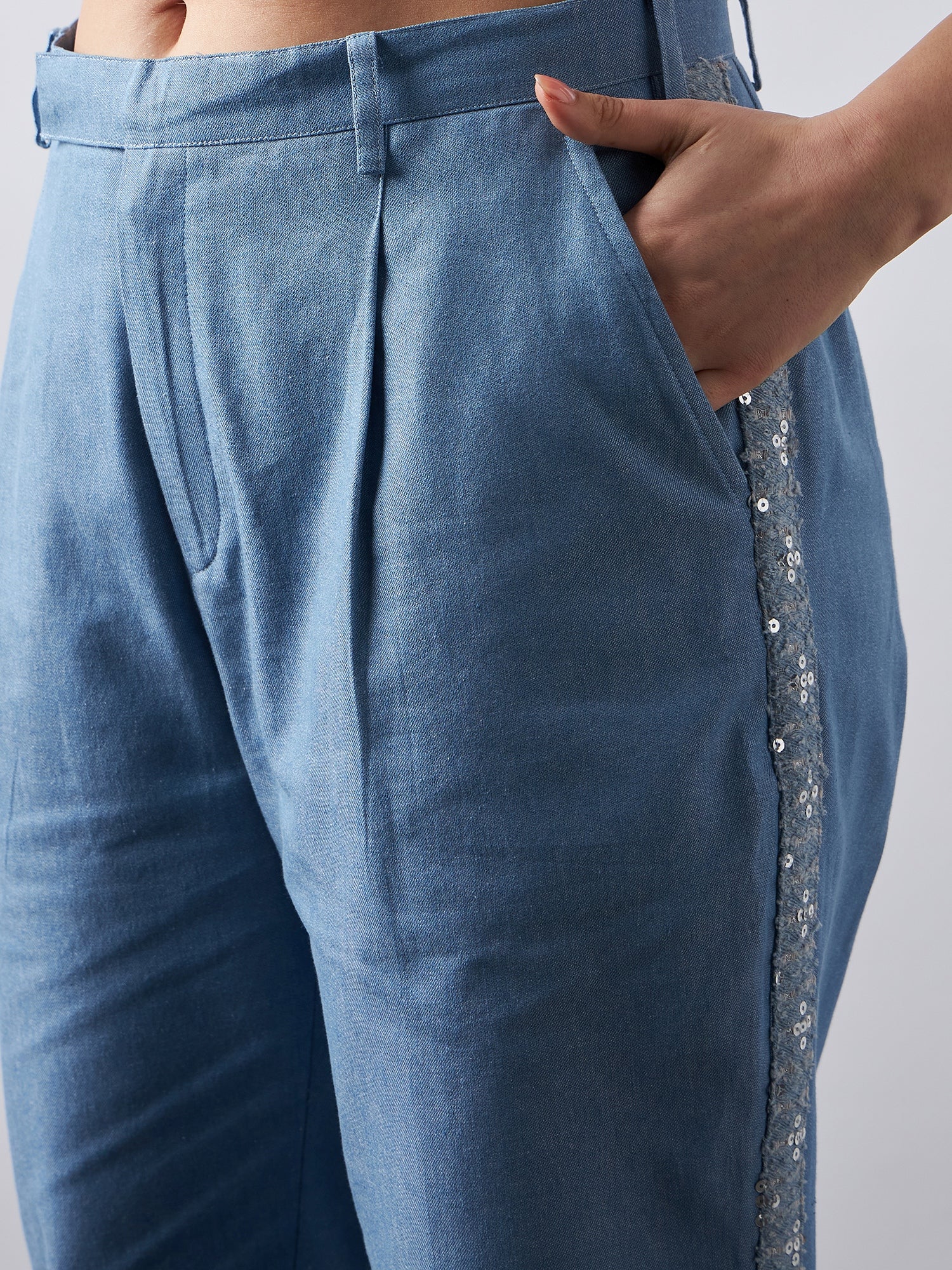 Blissful Blue Denim Co-Ords