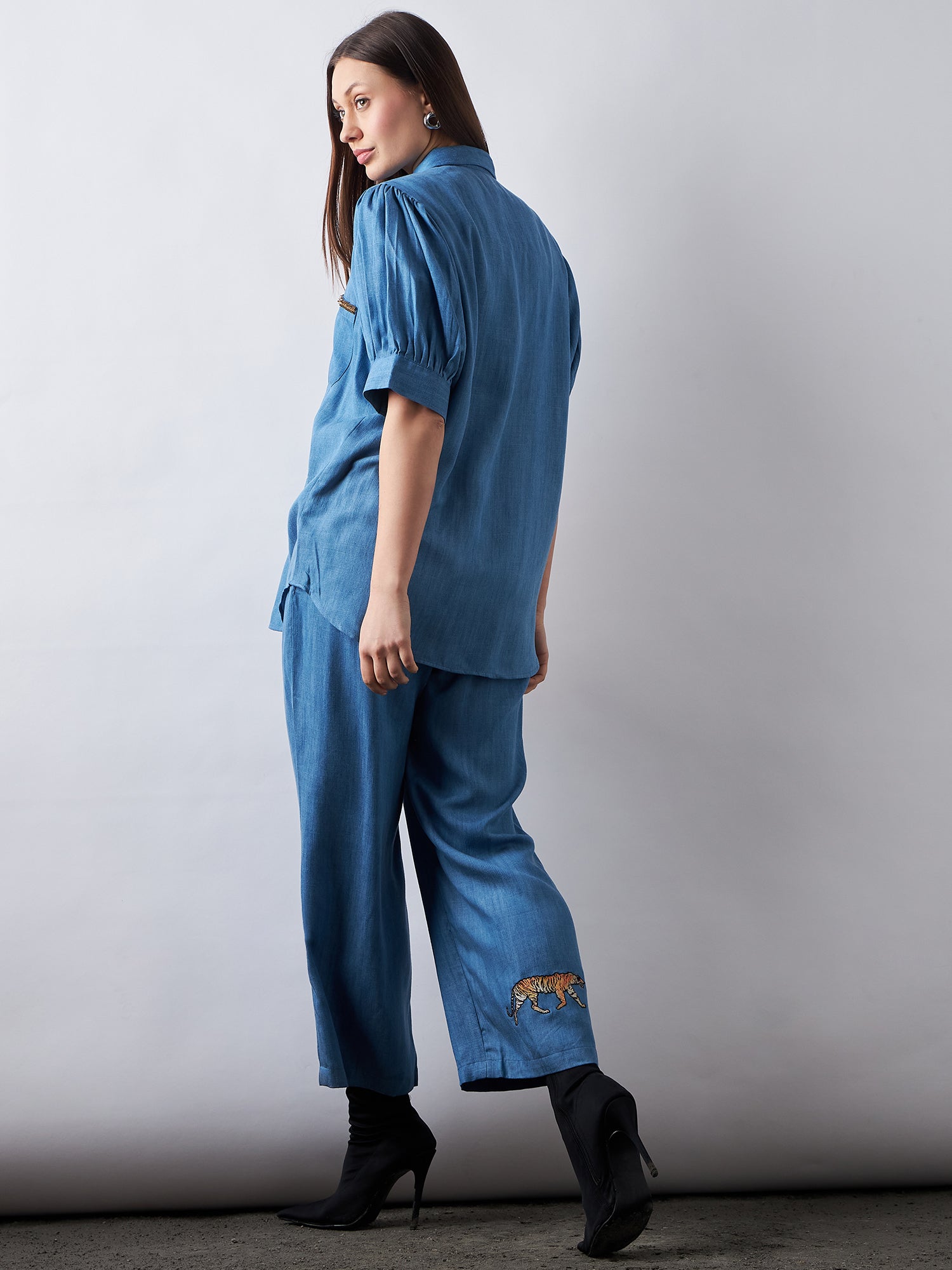 Blue Babe Denim Co-Ords Sets