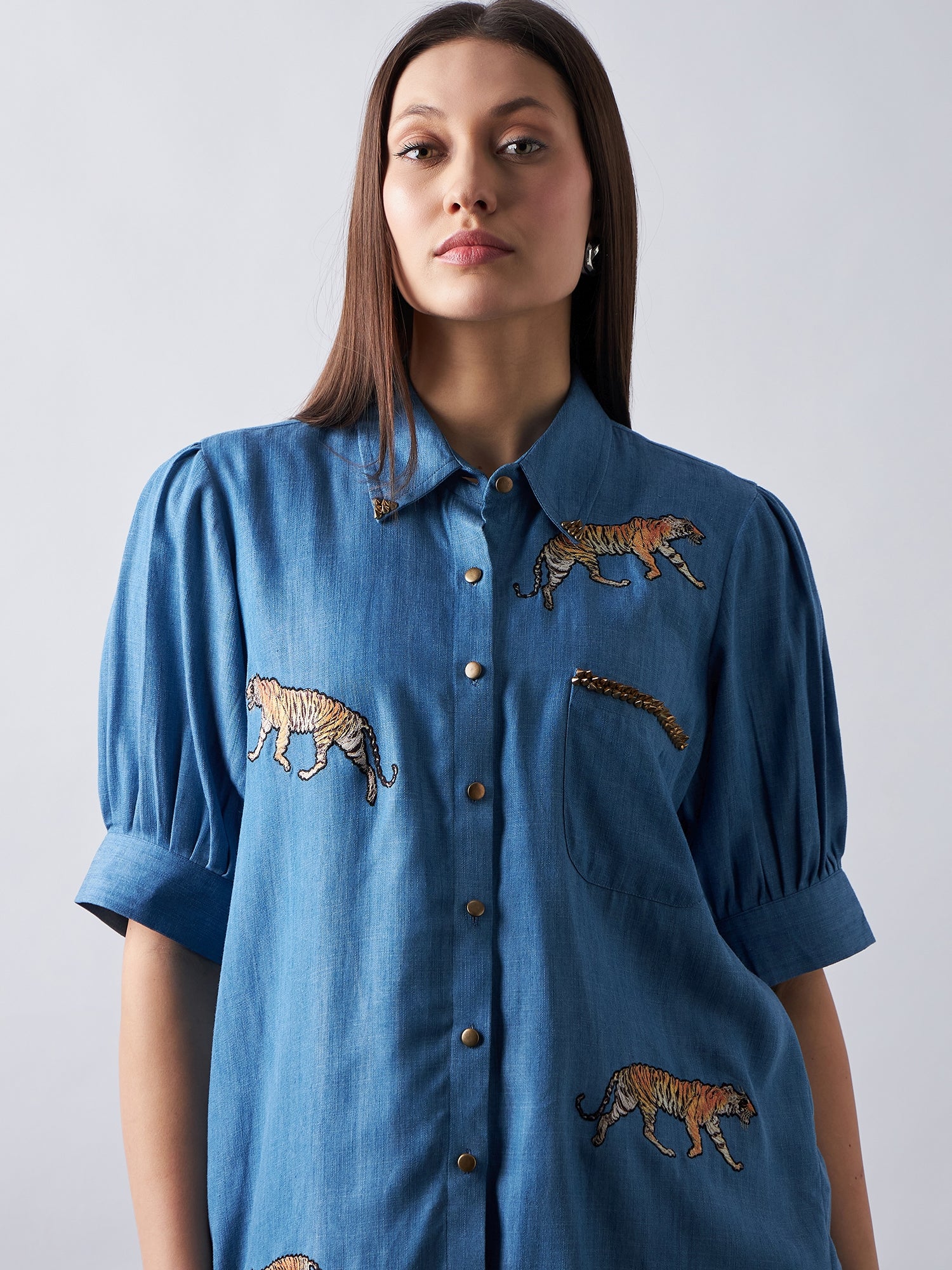 Blue Babe Denim Co-Ords Sets