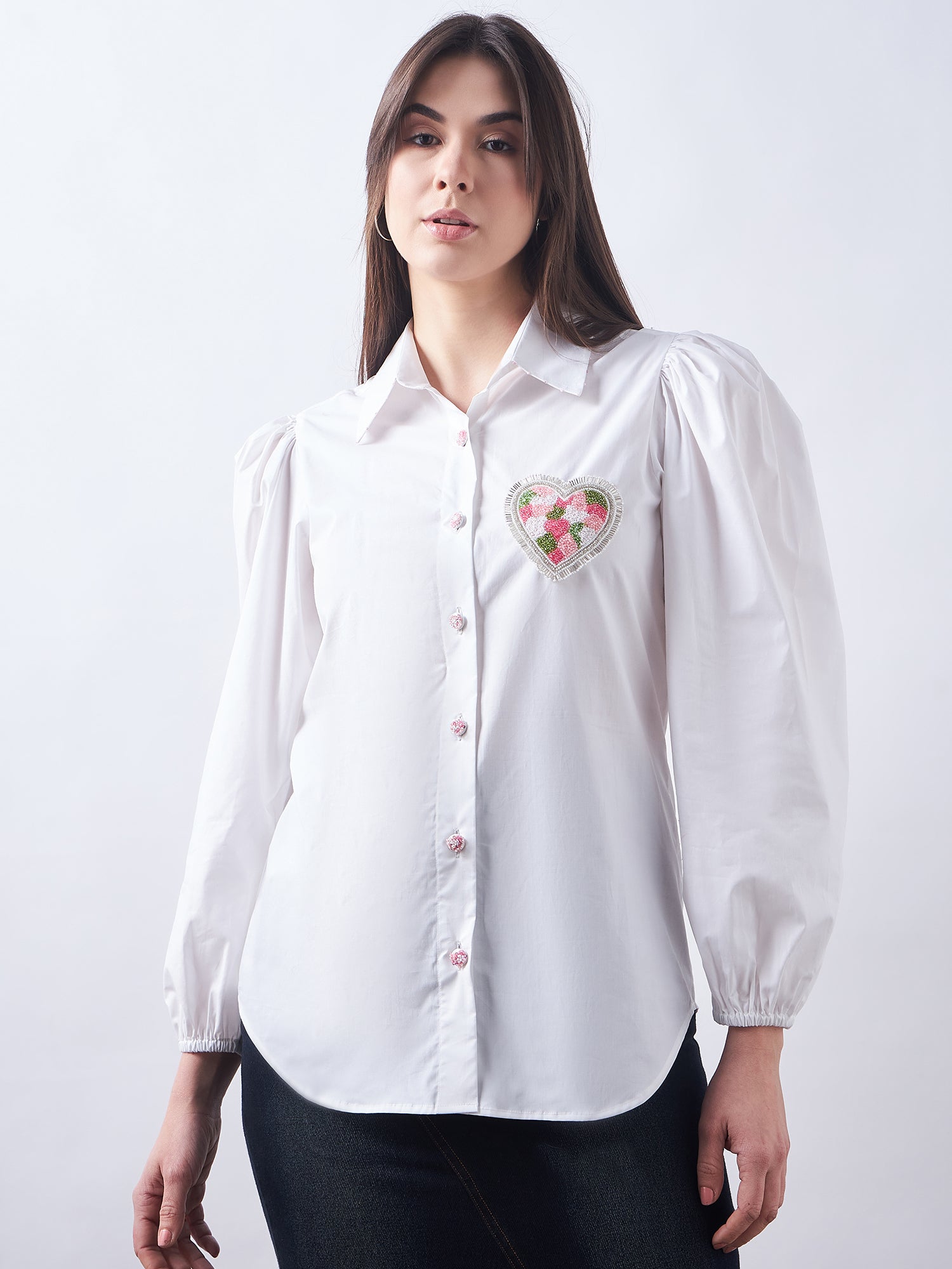 White Poplin Shirt