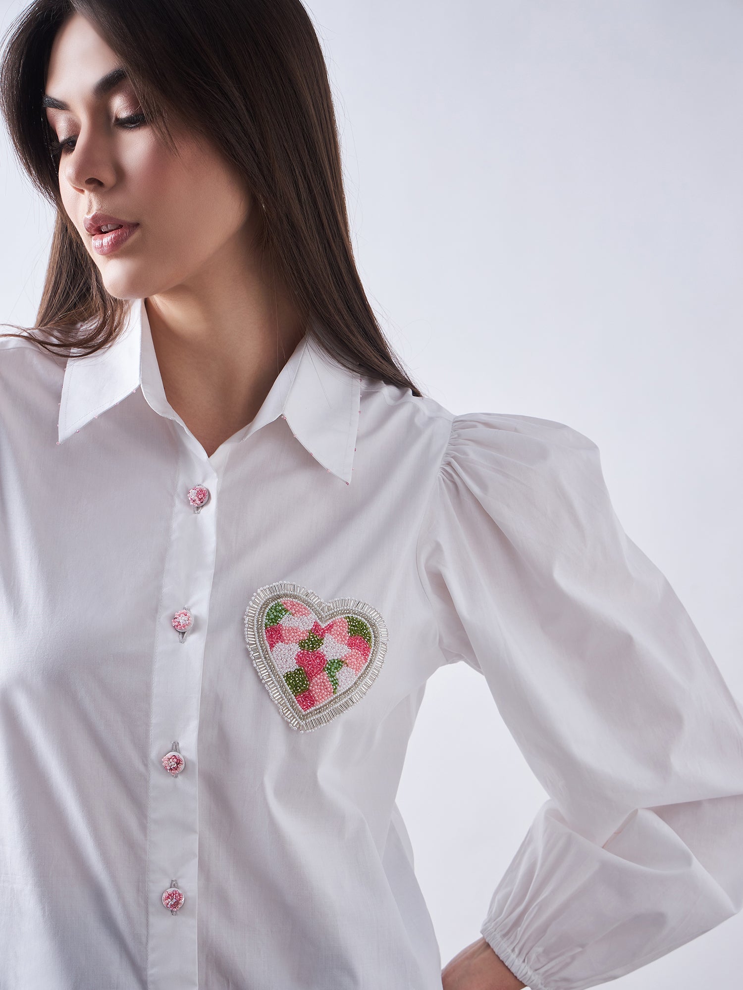White Poplin Shirt