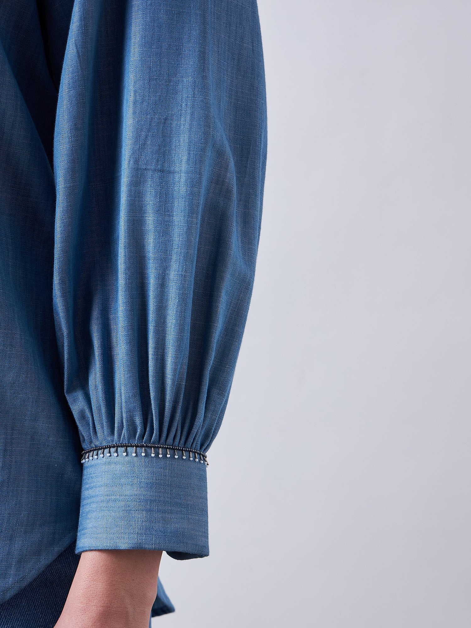 Blue Babe Denim Shirt