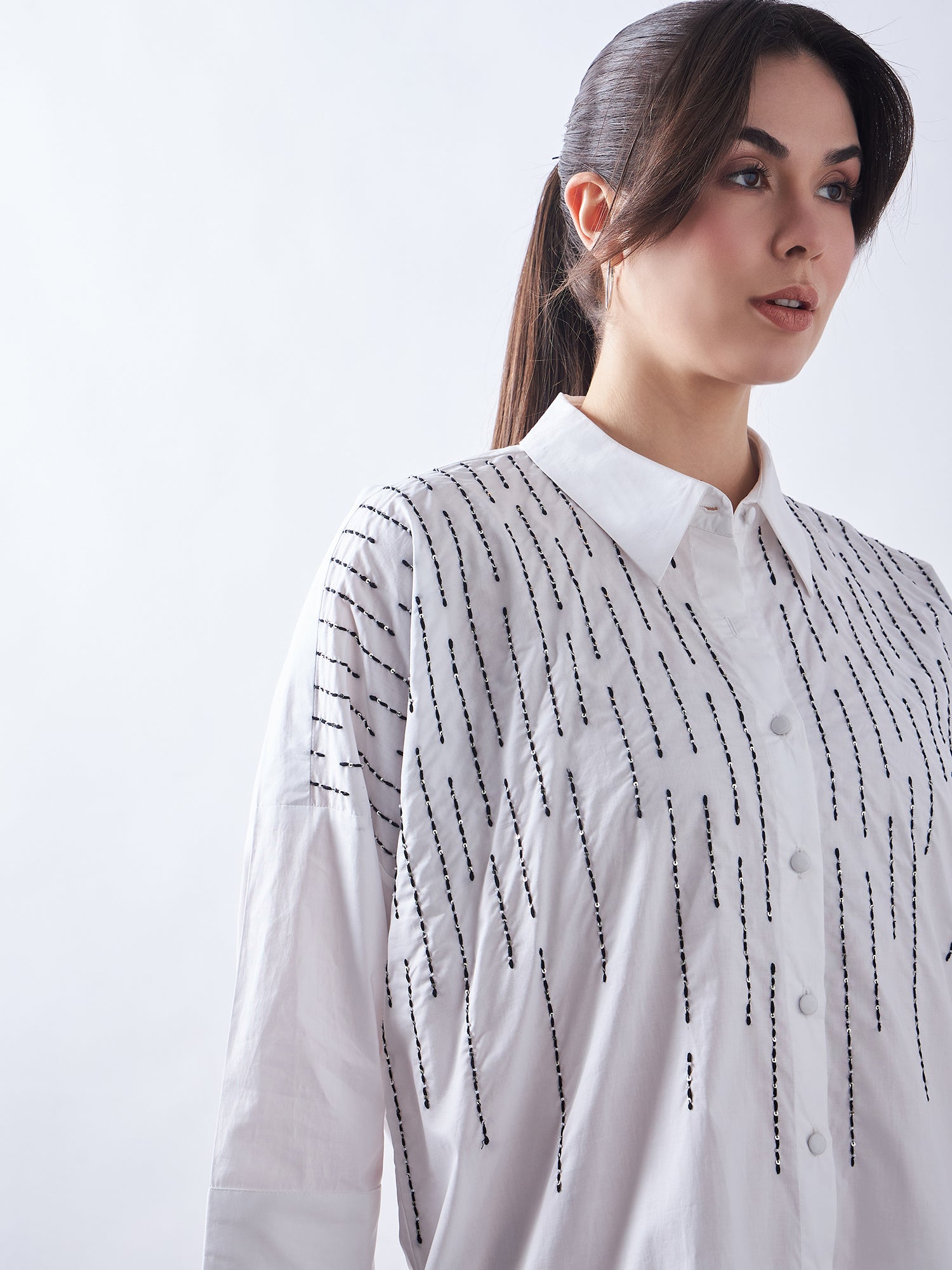 White Poplin Co-Ords Sets