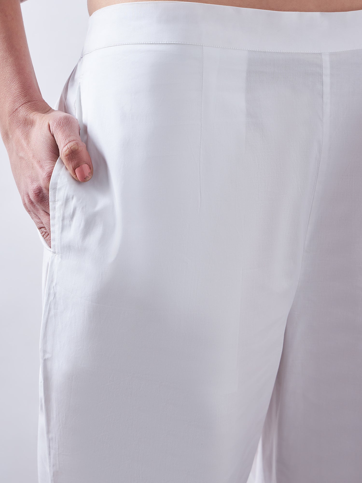 White Poplin Co-Ords Sets