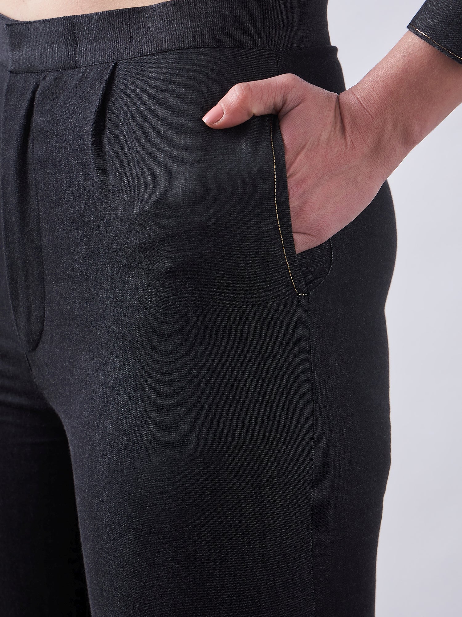 Black Wash Denim Co-Ords