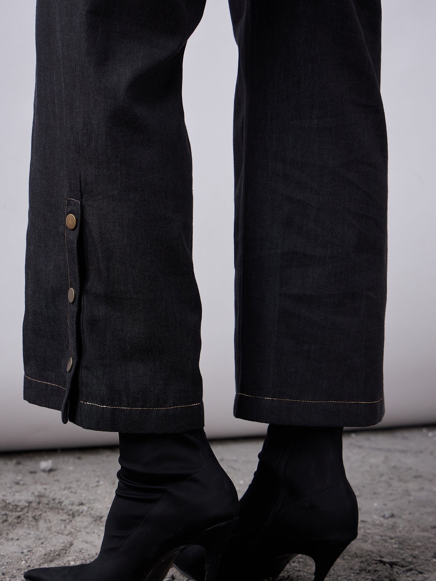 Black Wash Denim Co-Ords