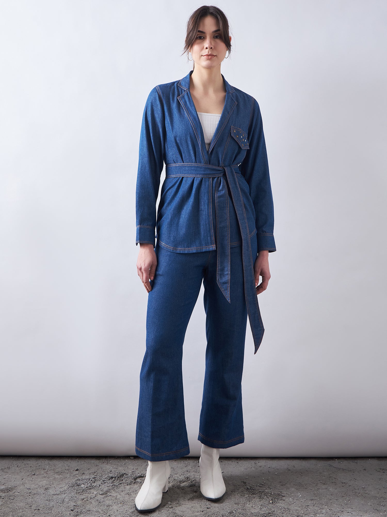 BlueBerry Denim Co-Ords