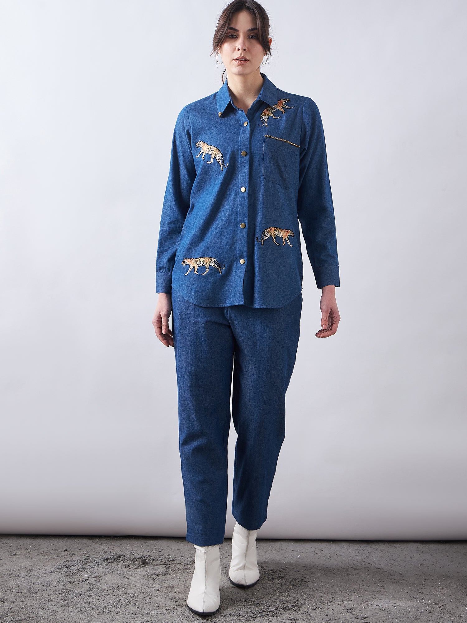BlueBerry Denim Co-Ords