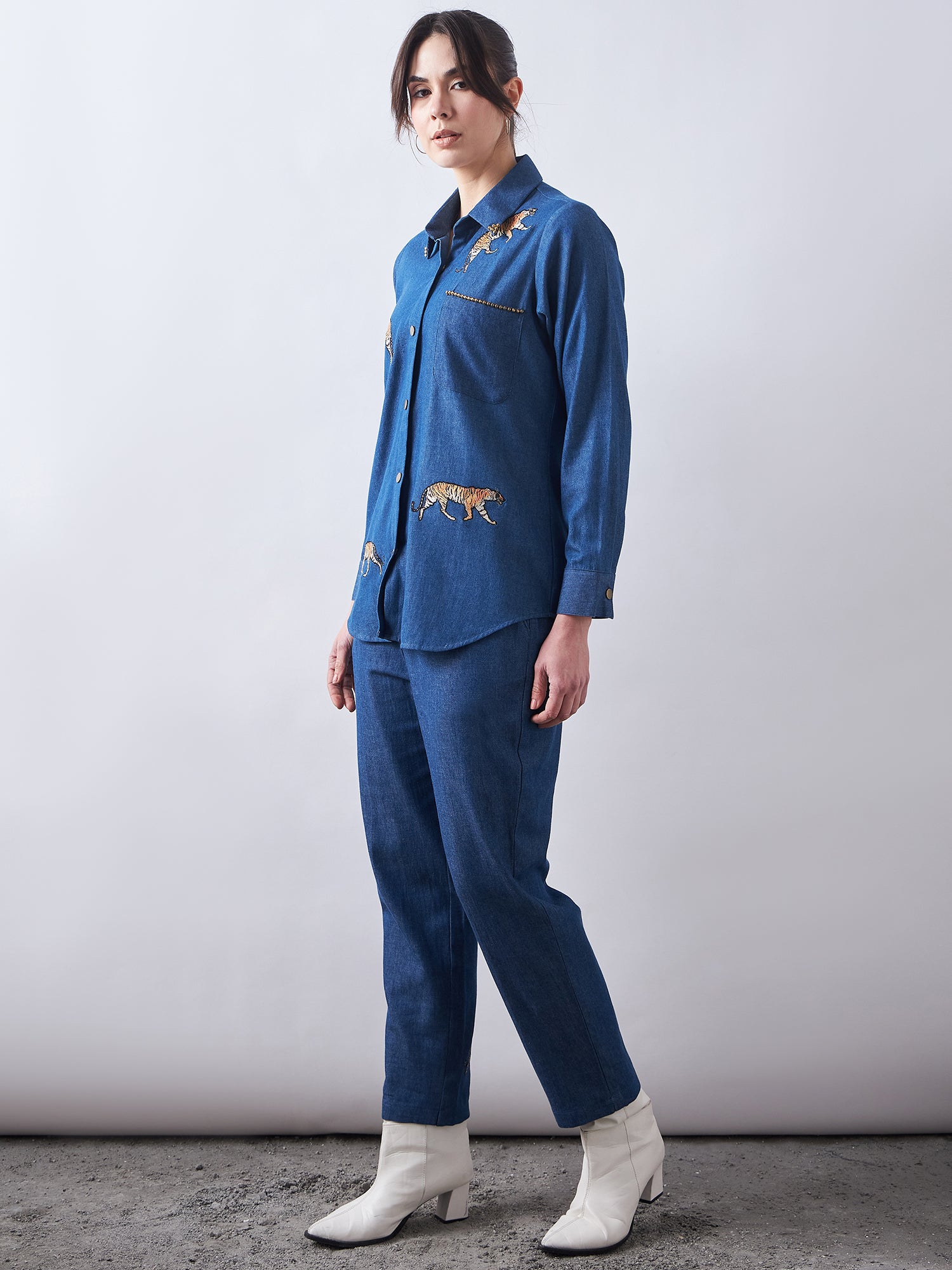 BlueBerry Denim Co-Ords