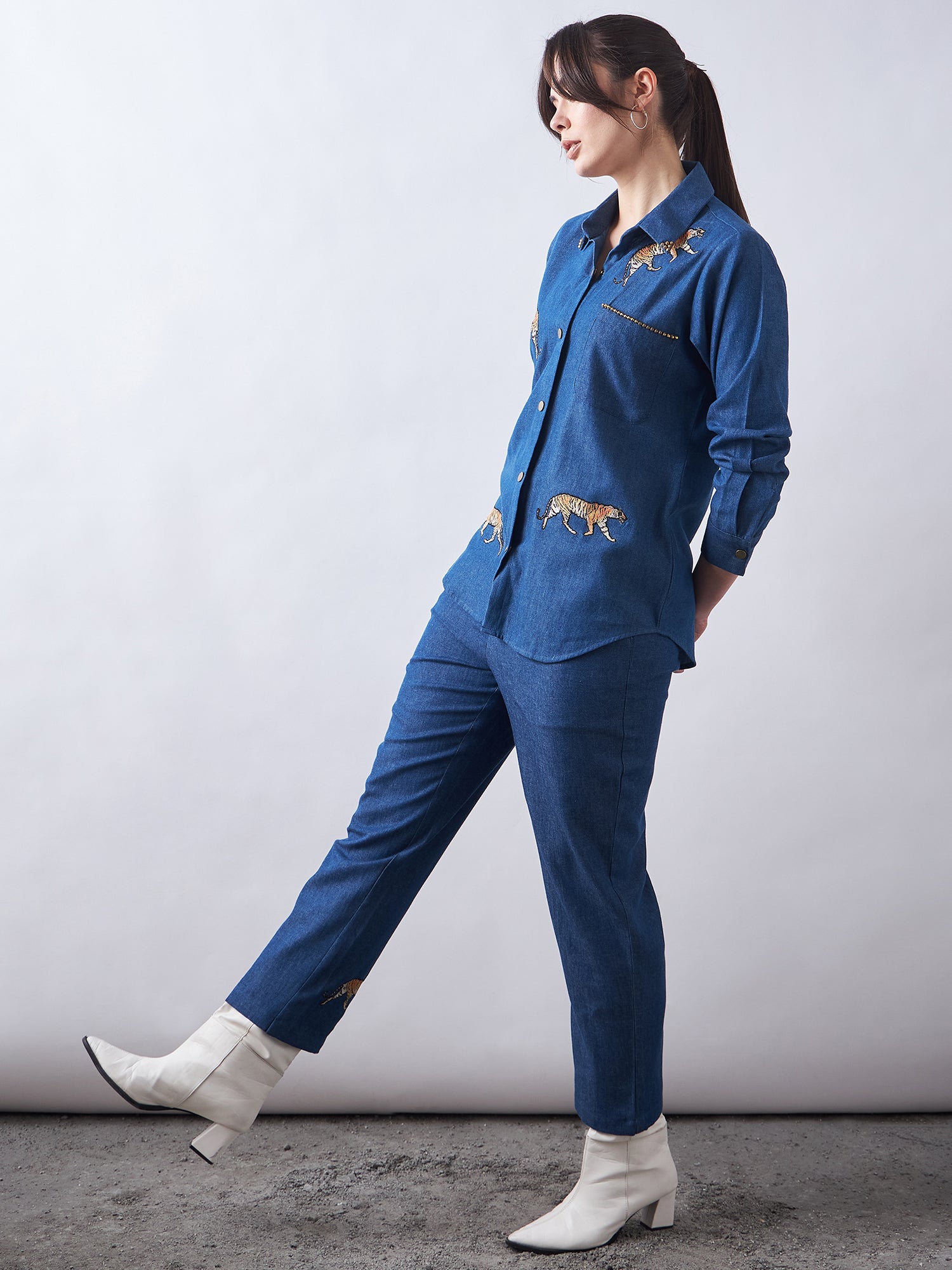 BlueBerry Denim Co-Ords
