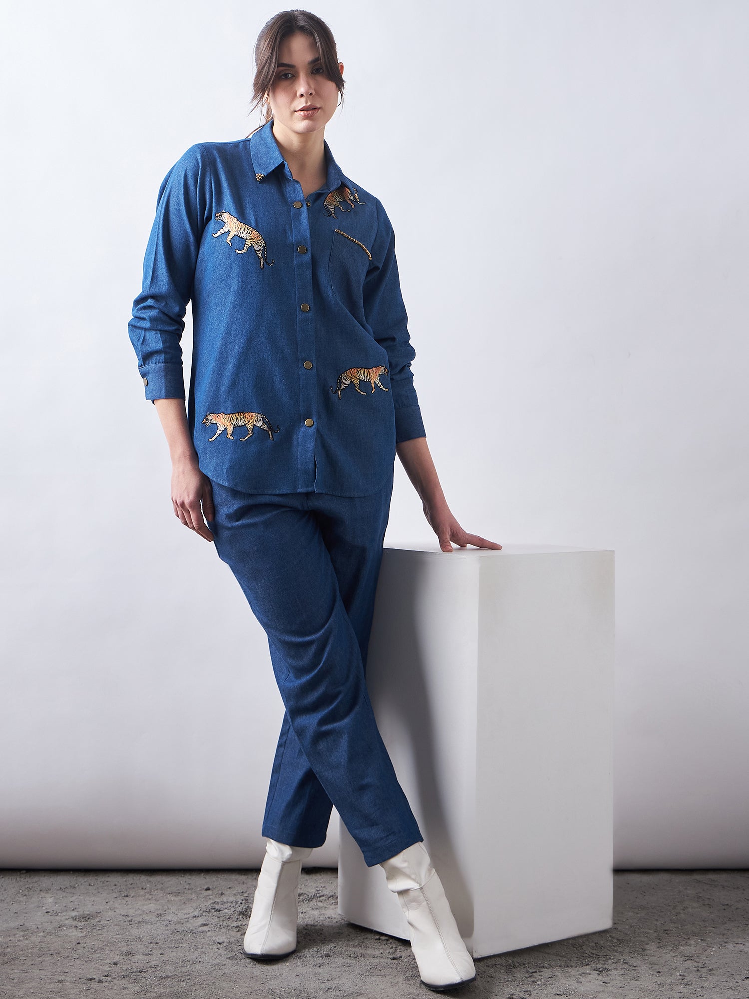 BlueBerry Denim Co-Ords