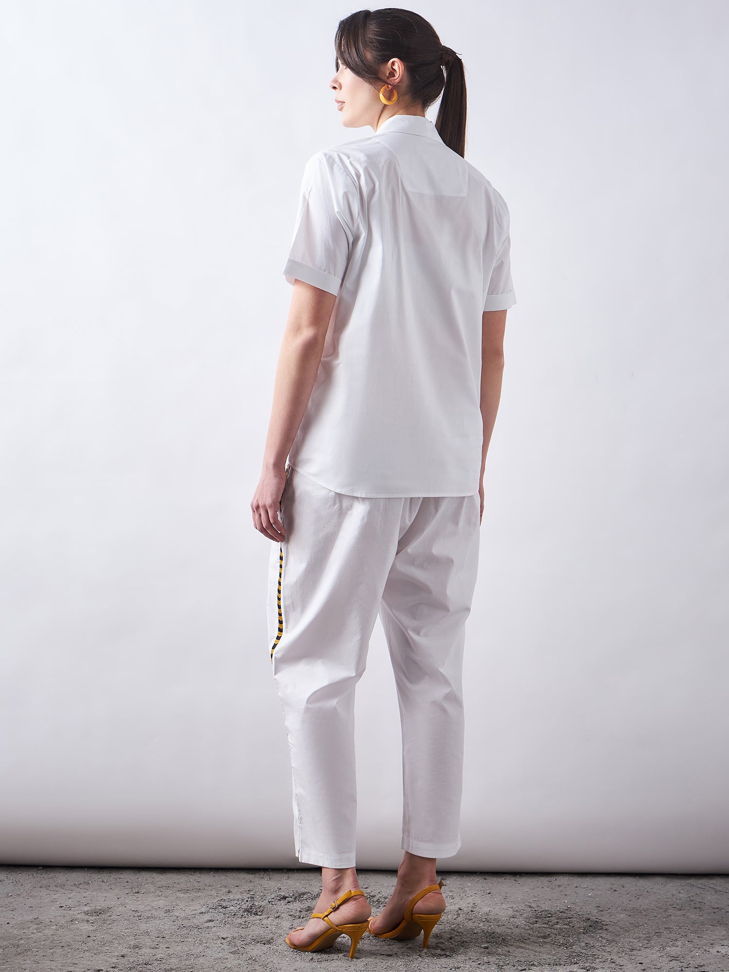 White Poplin Co-Ords Sets