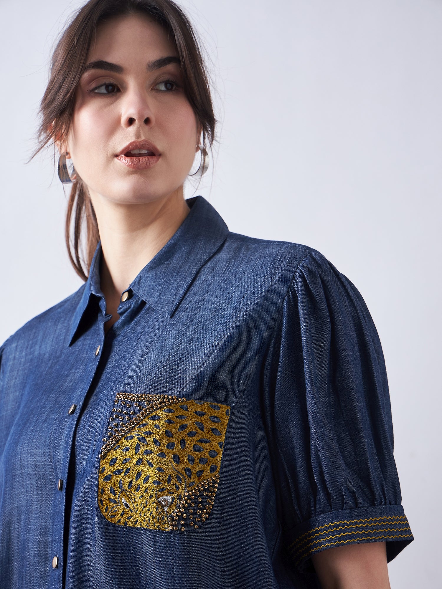 Dark Blue Denim Co-Ords Sets