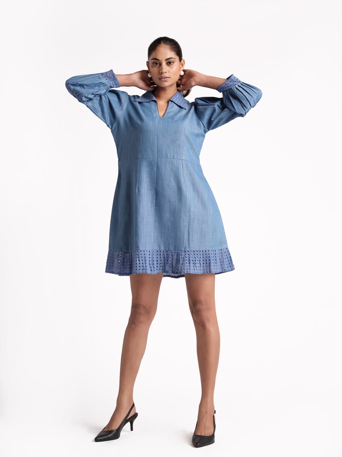 Blue Babe Denim Dress