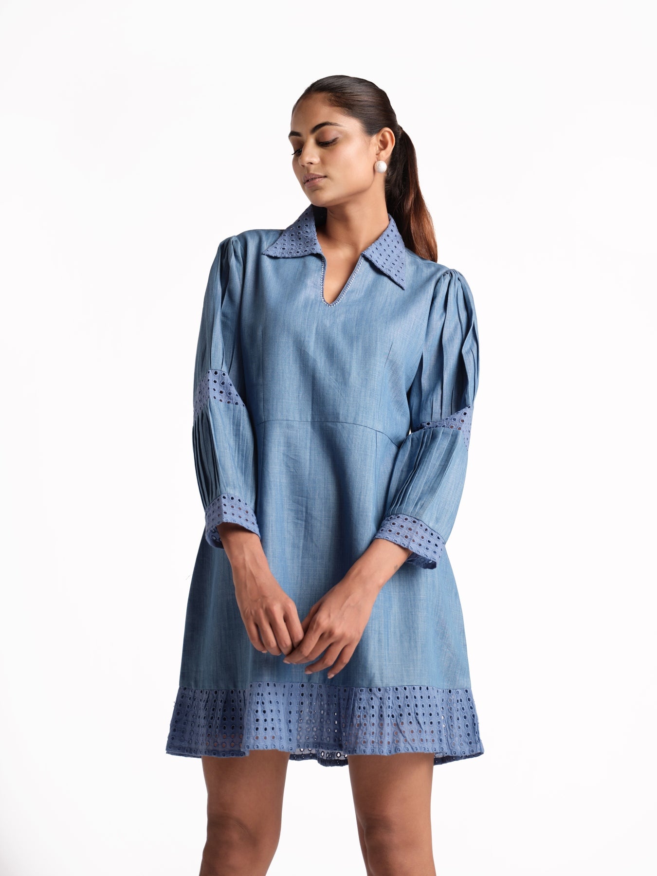 Blue Babe Denim Dress