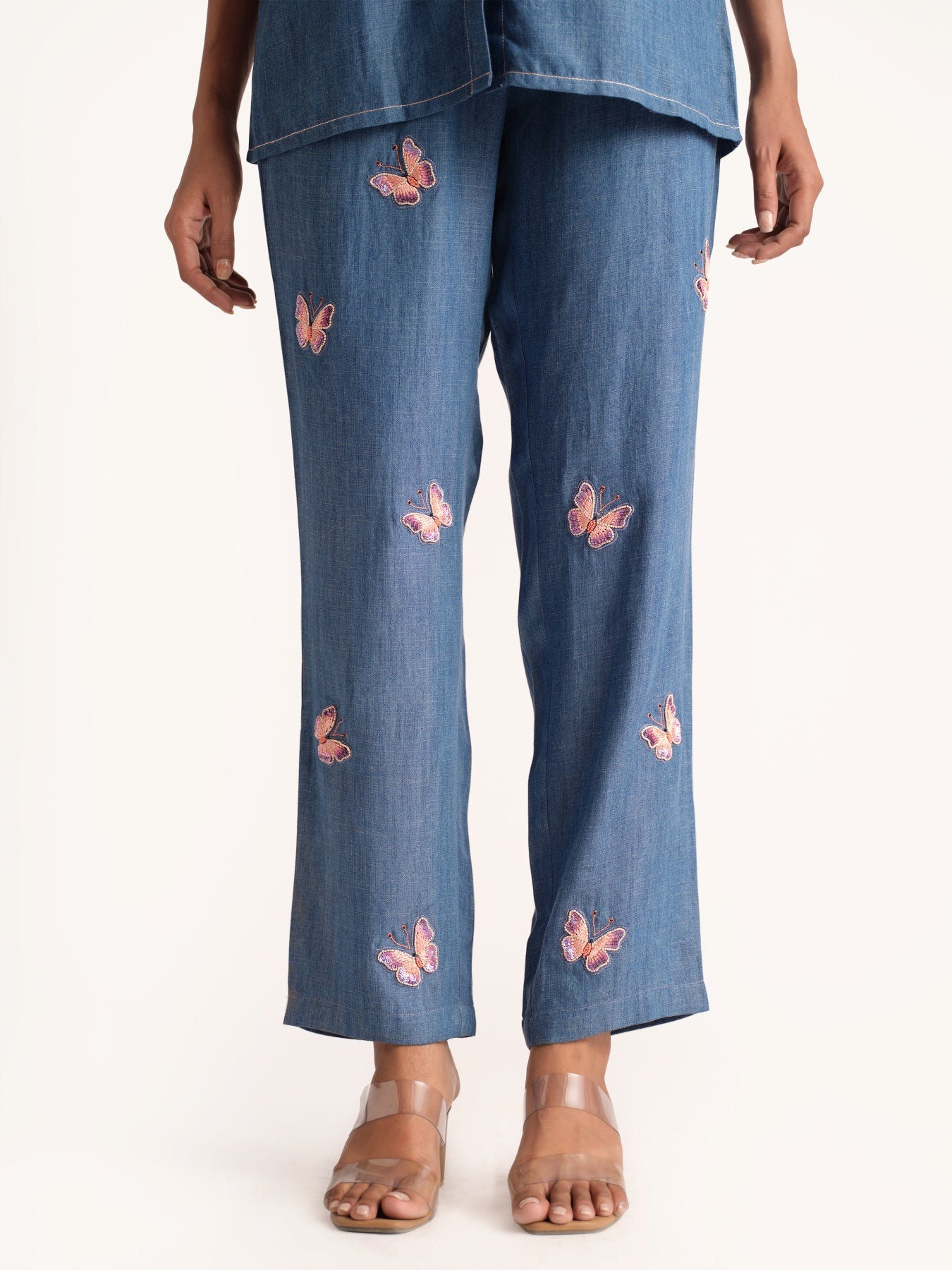 Blue Babe Denim Set