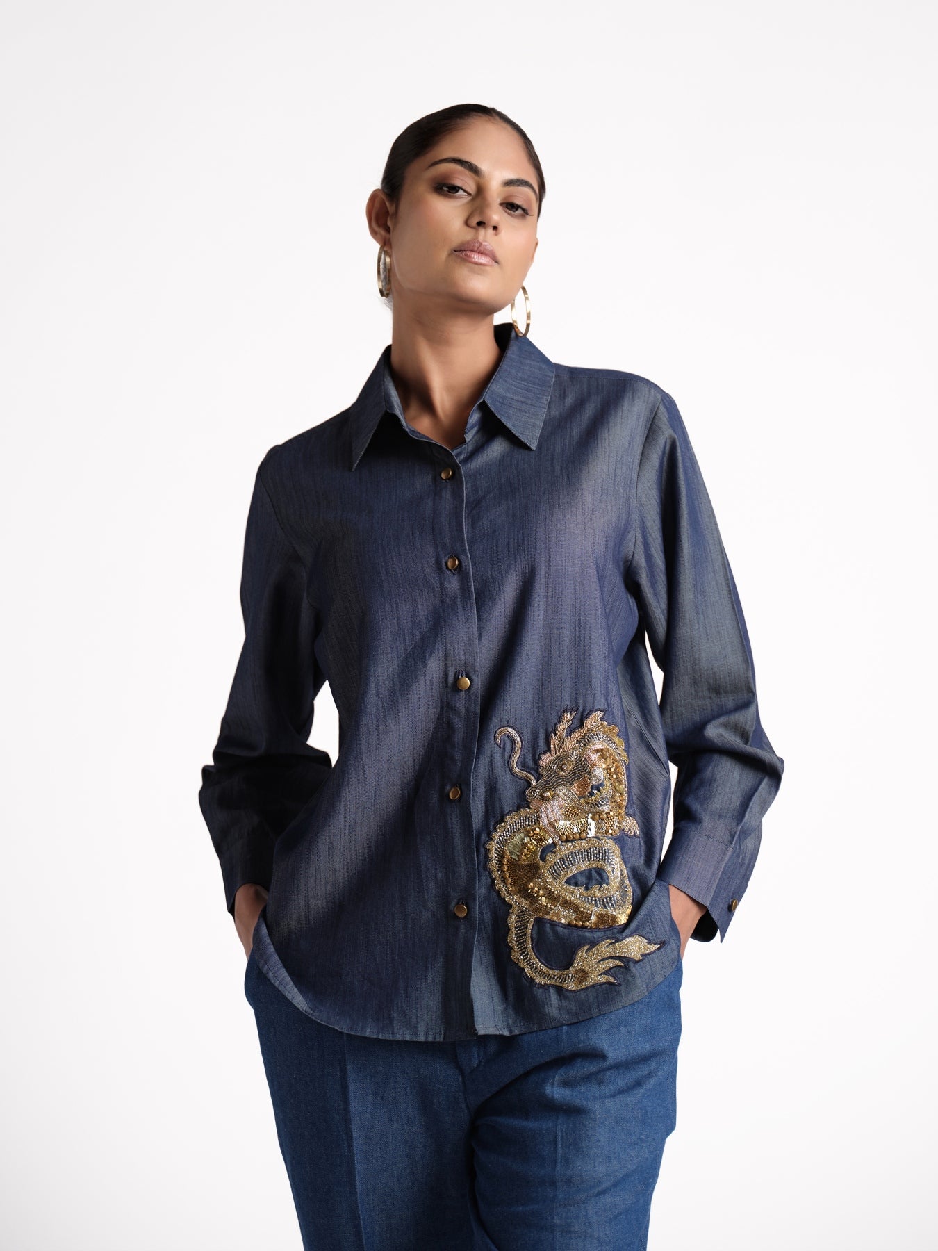 Dark Denim Shirt