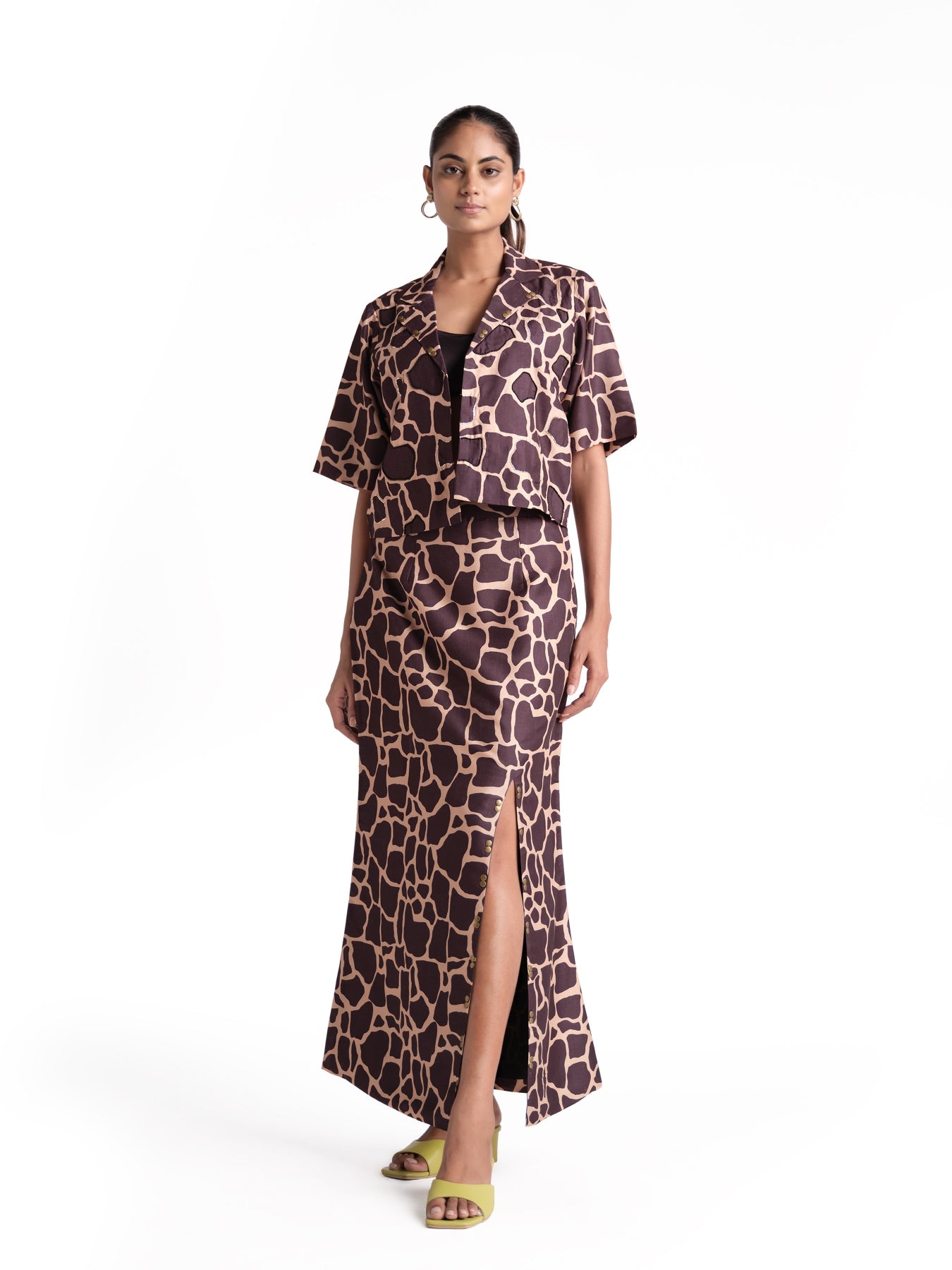 Black print set
