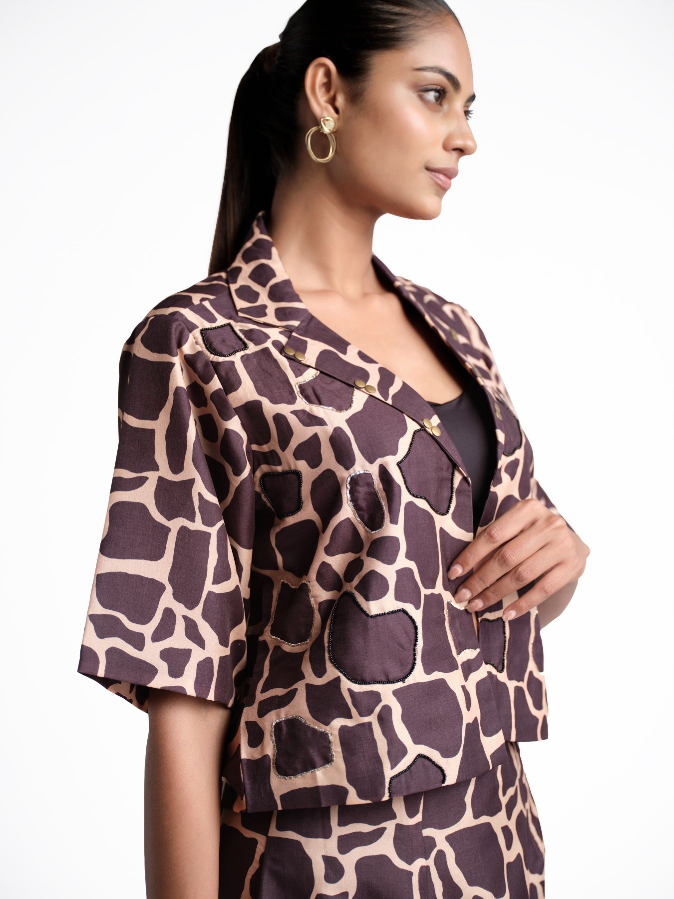 Black print set