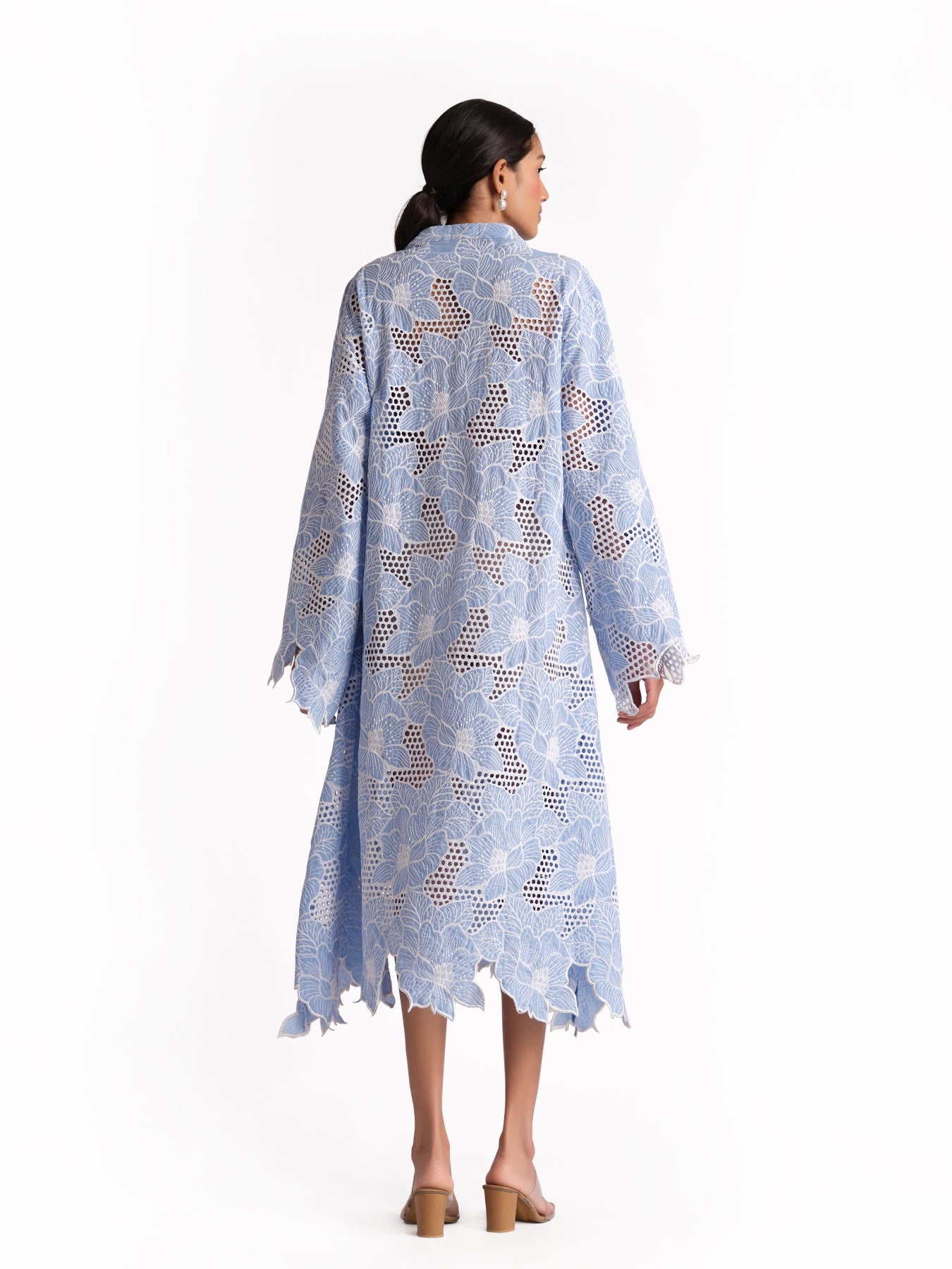 Sky blue schifilli dress