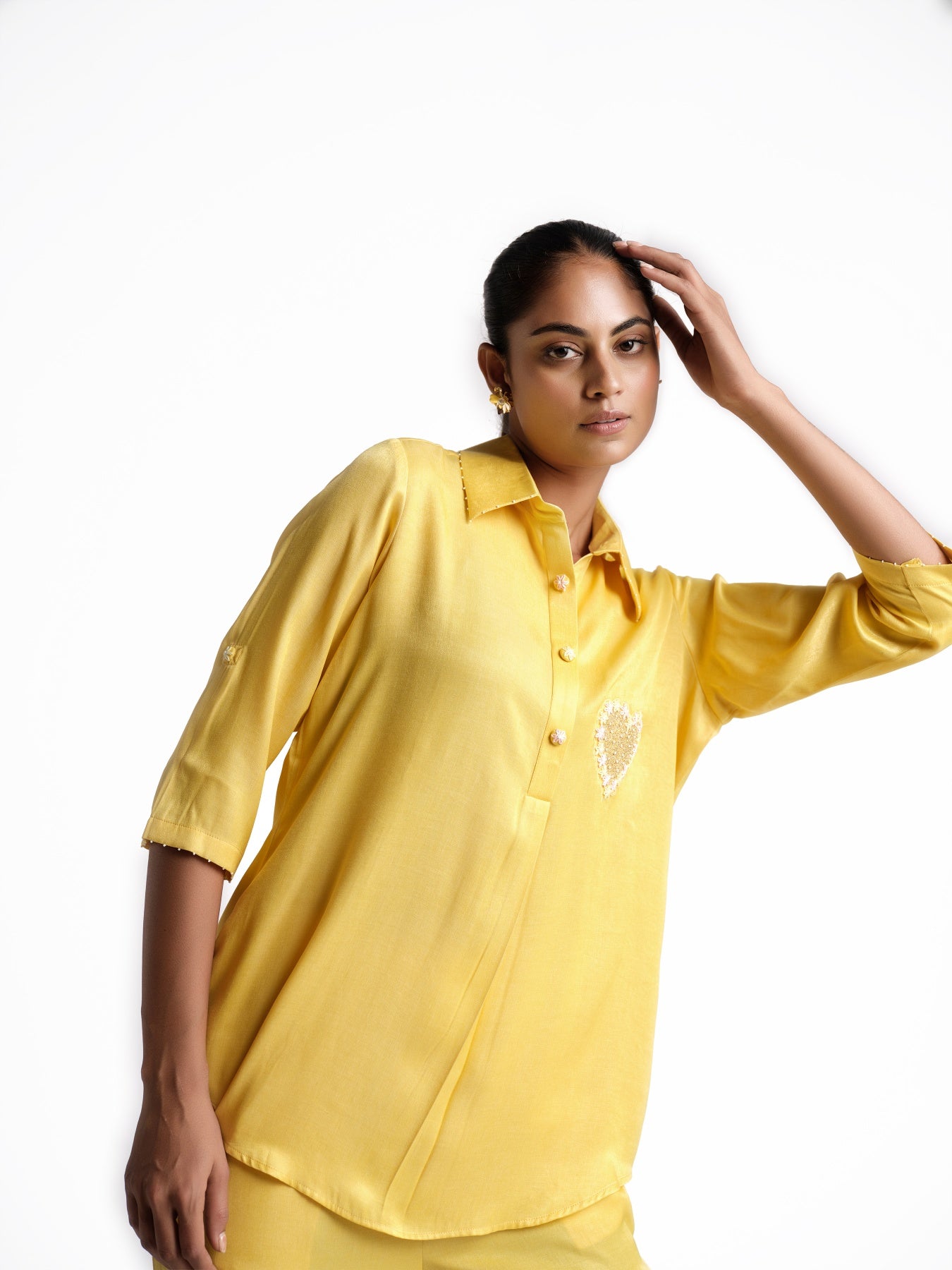 Yellow Denim Set
