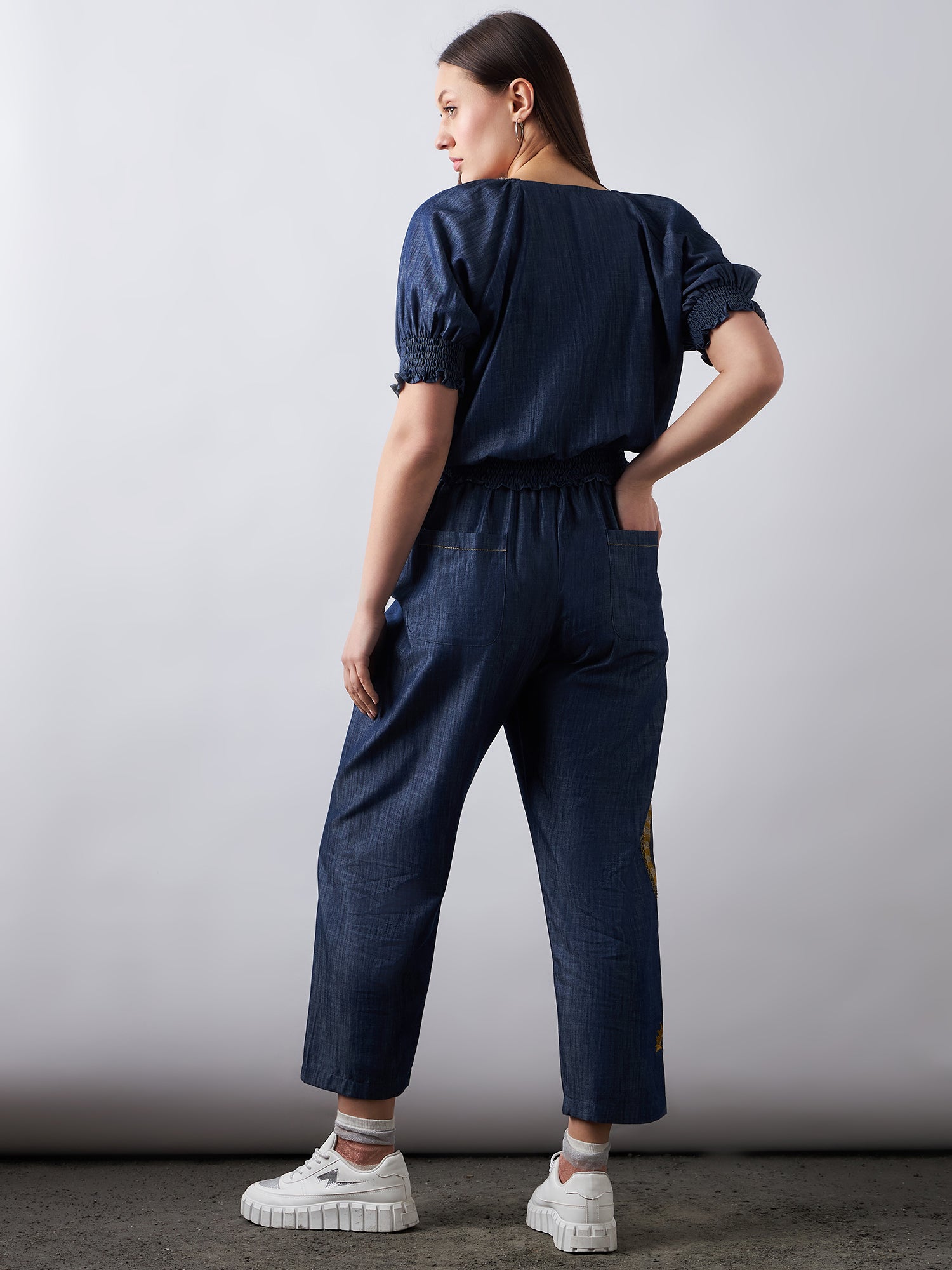 Dark Blue Denim Co-Ords Sets