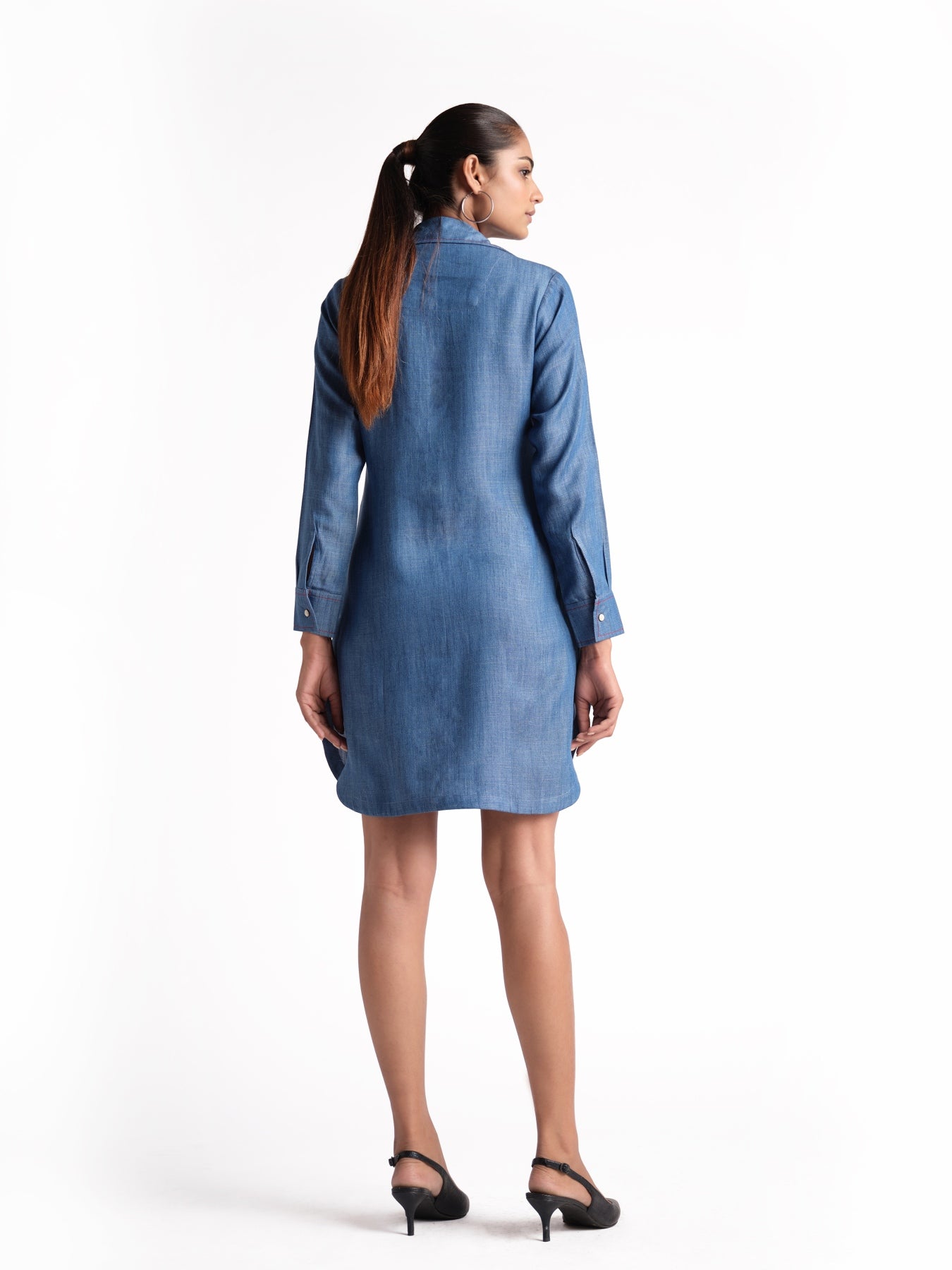 Blue Babe Denim Dress