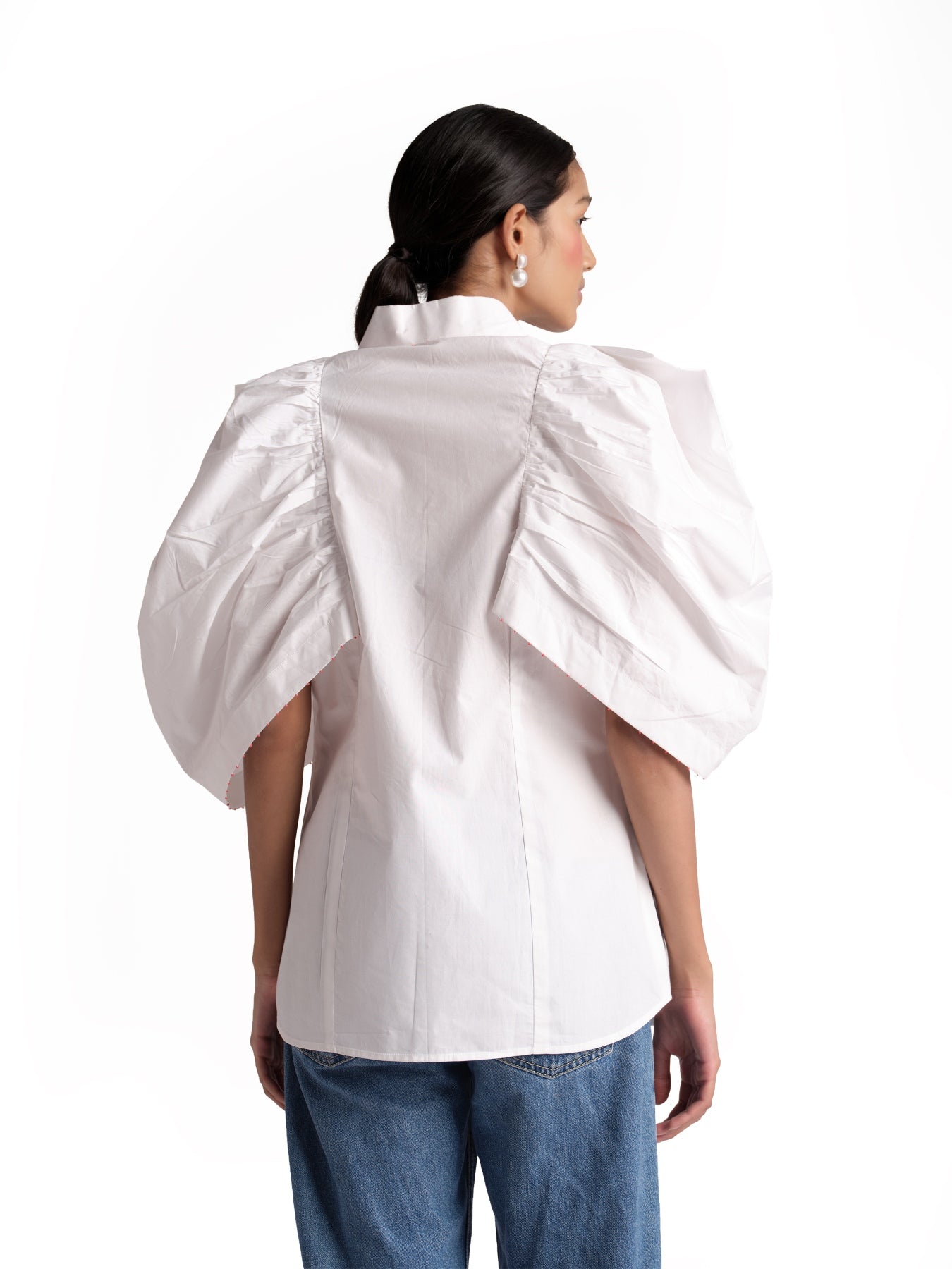 White Poplin Shirt