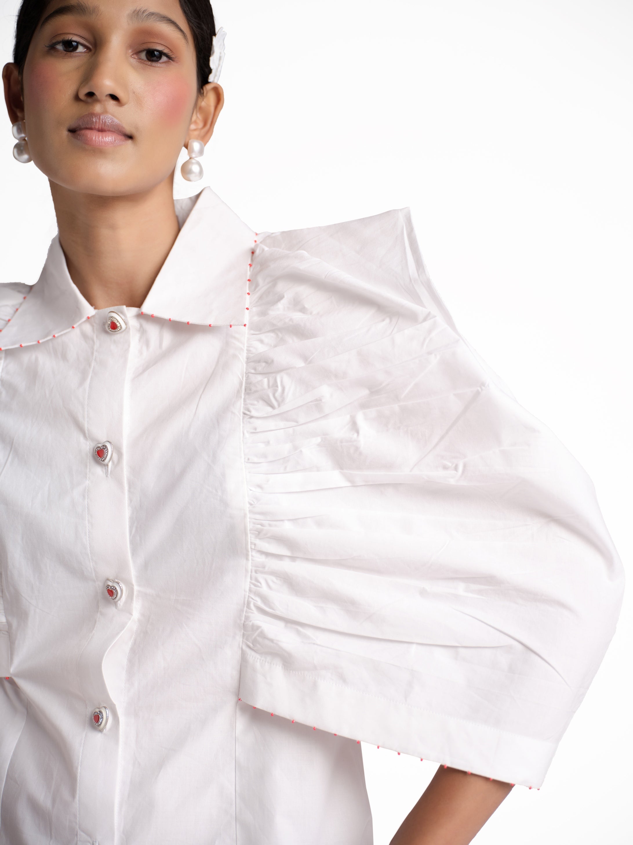 White Poplin Shirt