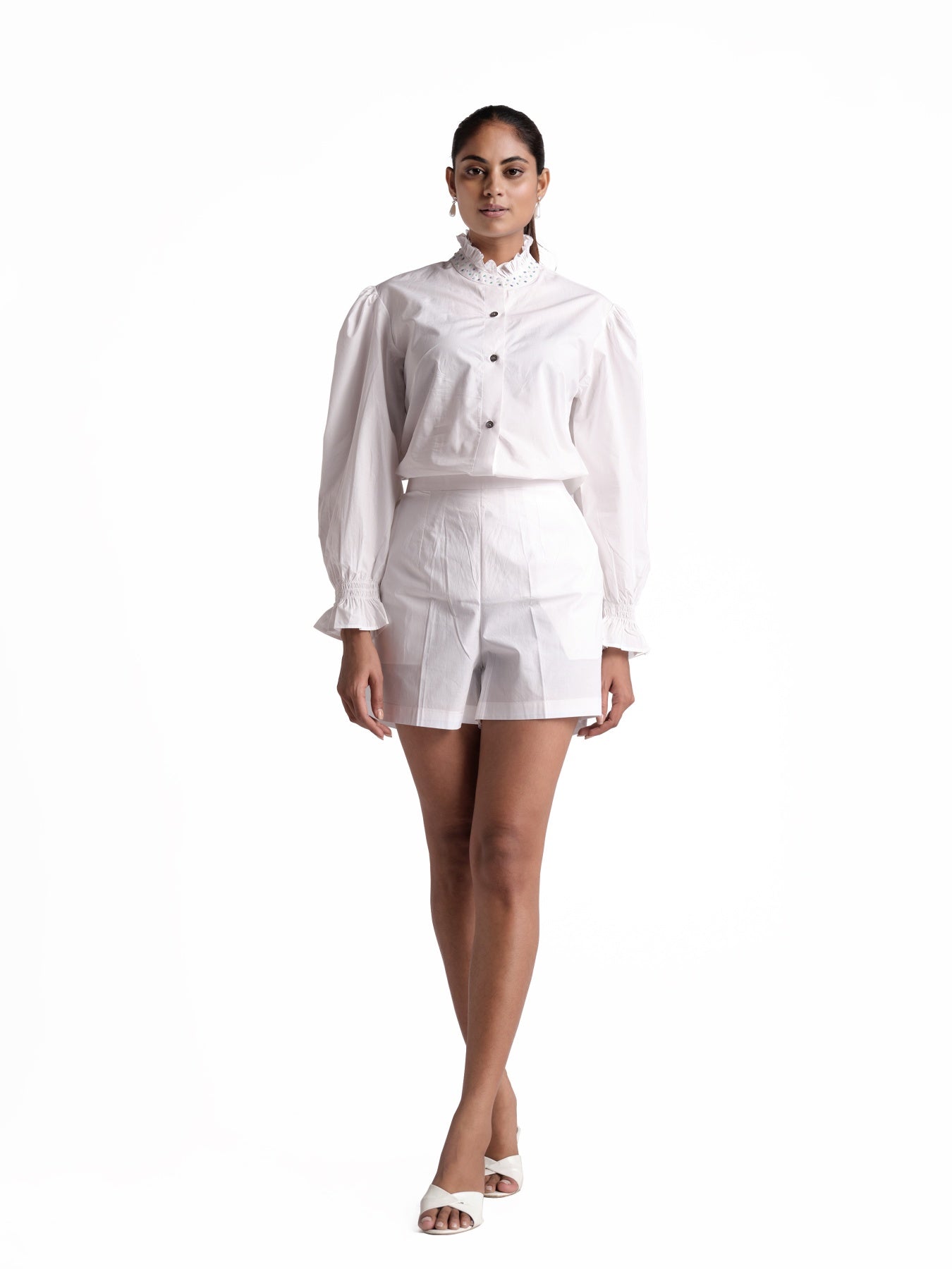 White Poplin Shirt