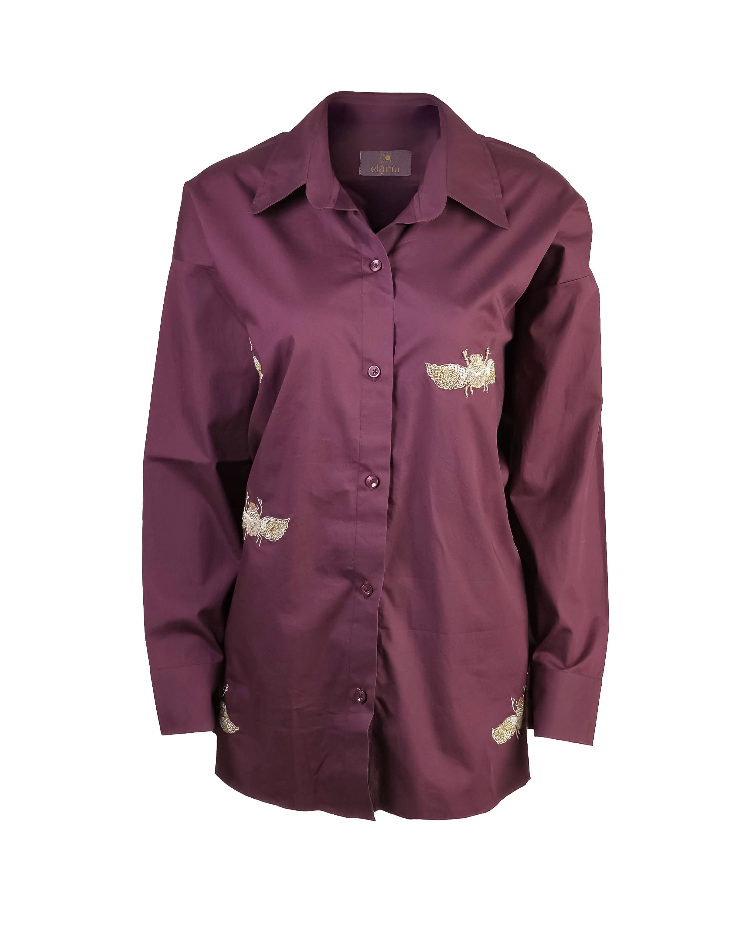 Wine pop shirt