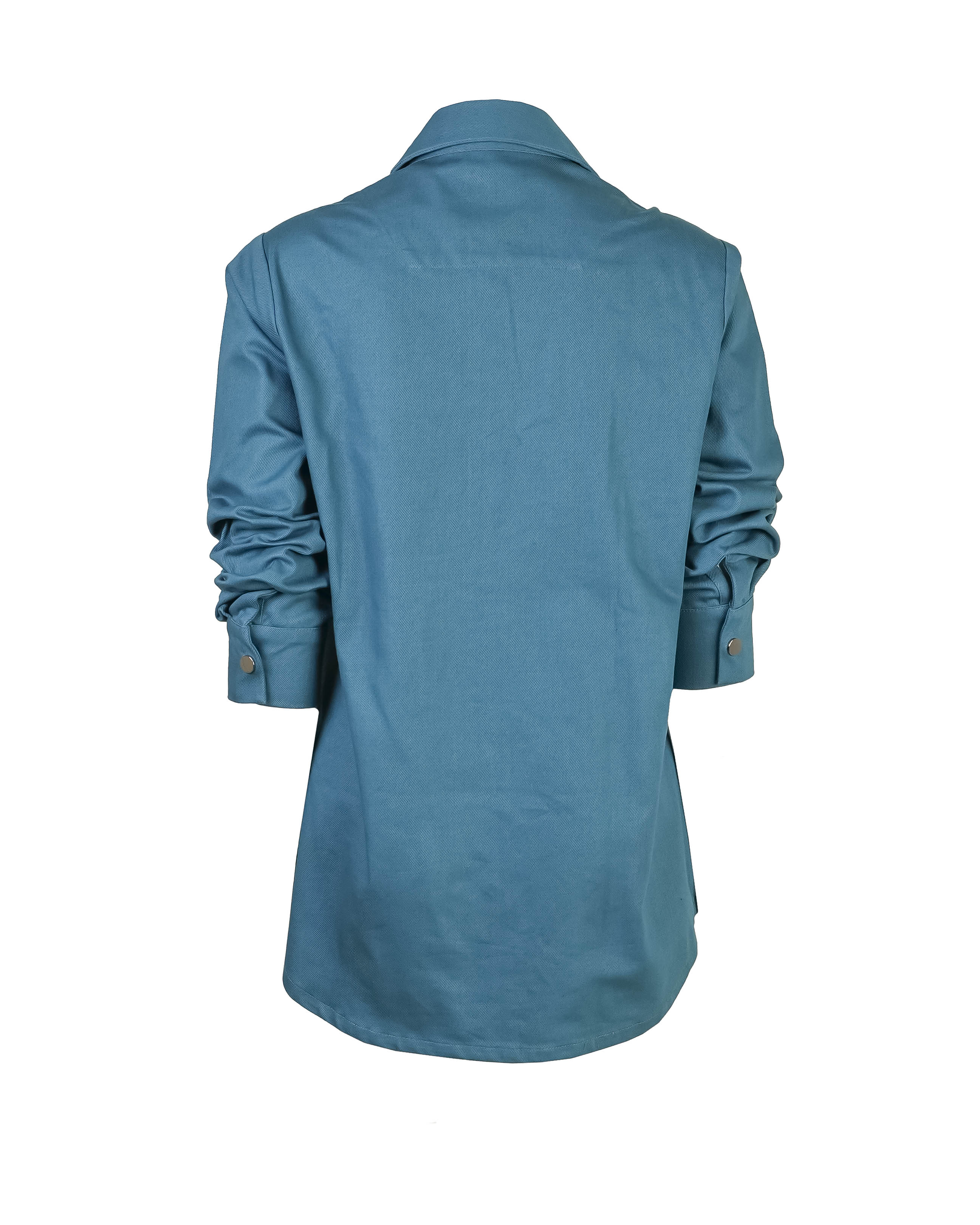 Sea blue butterfly shirt